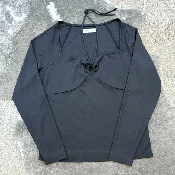 Lucky Brand Keyhole Halter Top - Picture 7 of 12
